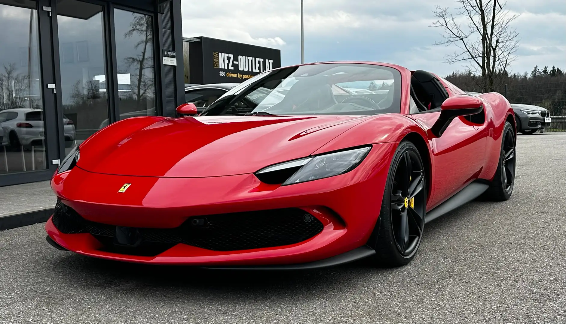 Ferrari 296 GTS Roadster F1 *Lift*RacingSeats*CarbonLED* Roşu - 1