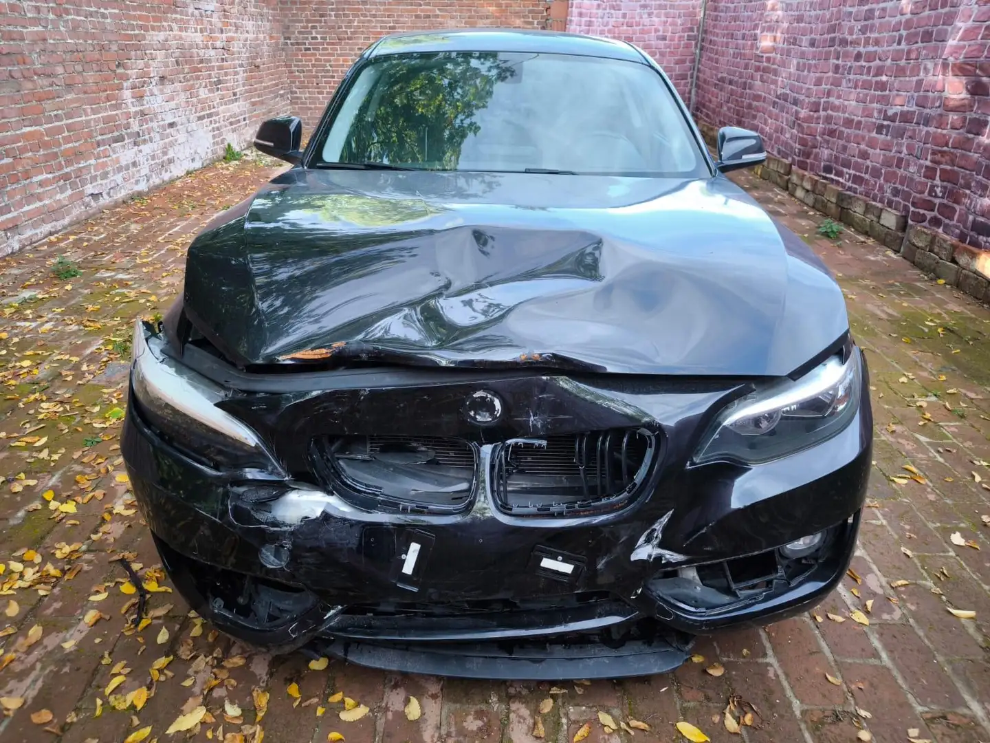 BMW 220 d 2.0 D16V M Sport Airbags sind geschlossen Schwarz - 2