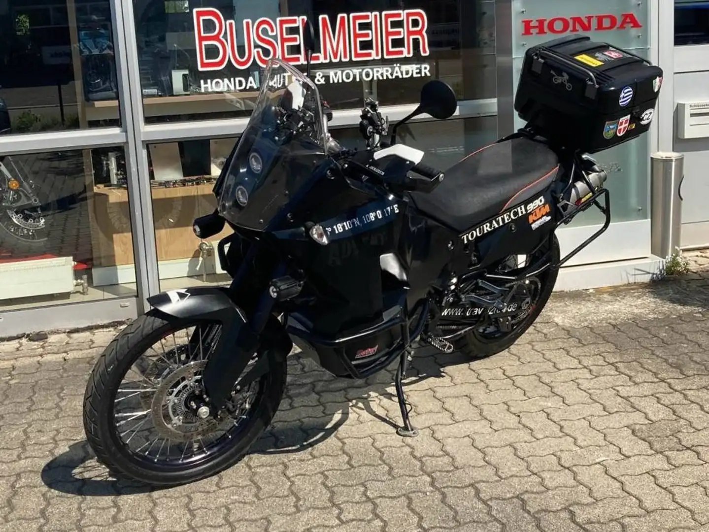 KTM 990 Adventure Akropovic Tank Bügel - im Auftrag Negro - 1