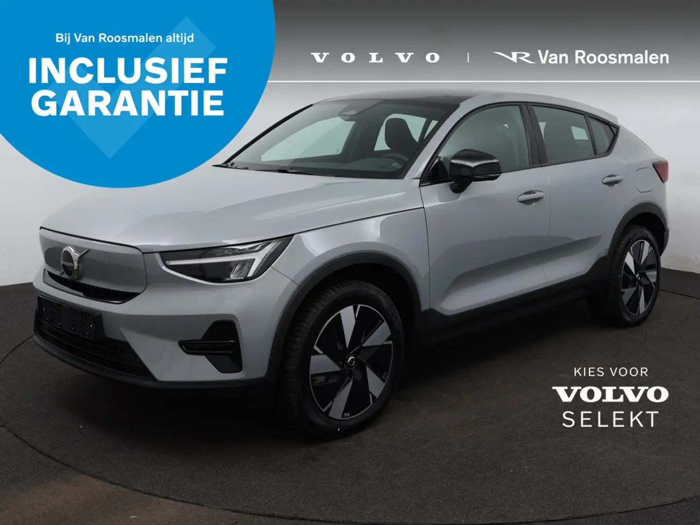 Volvo C40 Extended Ultra Grijs - 1