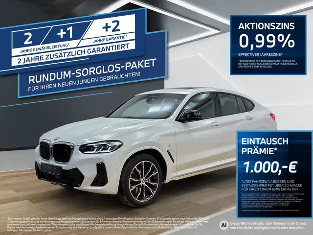 BMW X4 M 40d [Laser, Pano, HUD, AHK, 20" LMR, 360°]