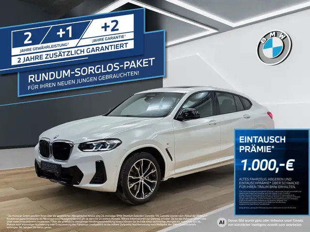 BMW X4 M 40d [Laser, Pano, HUD, AHK, 20" LMR, 360°]