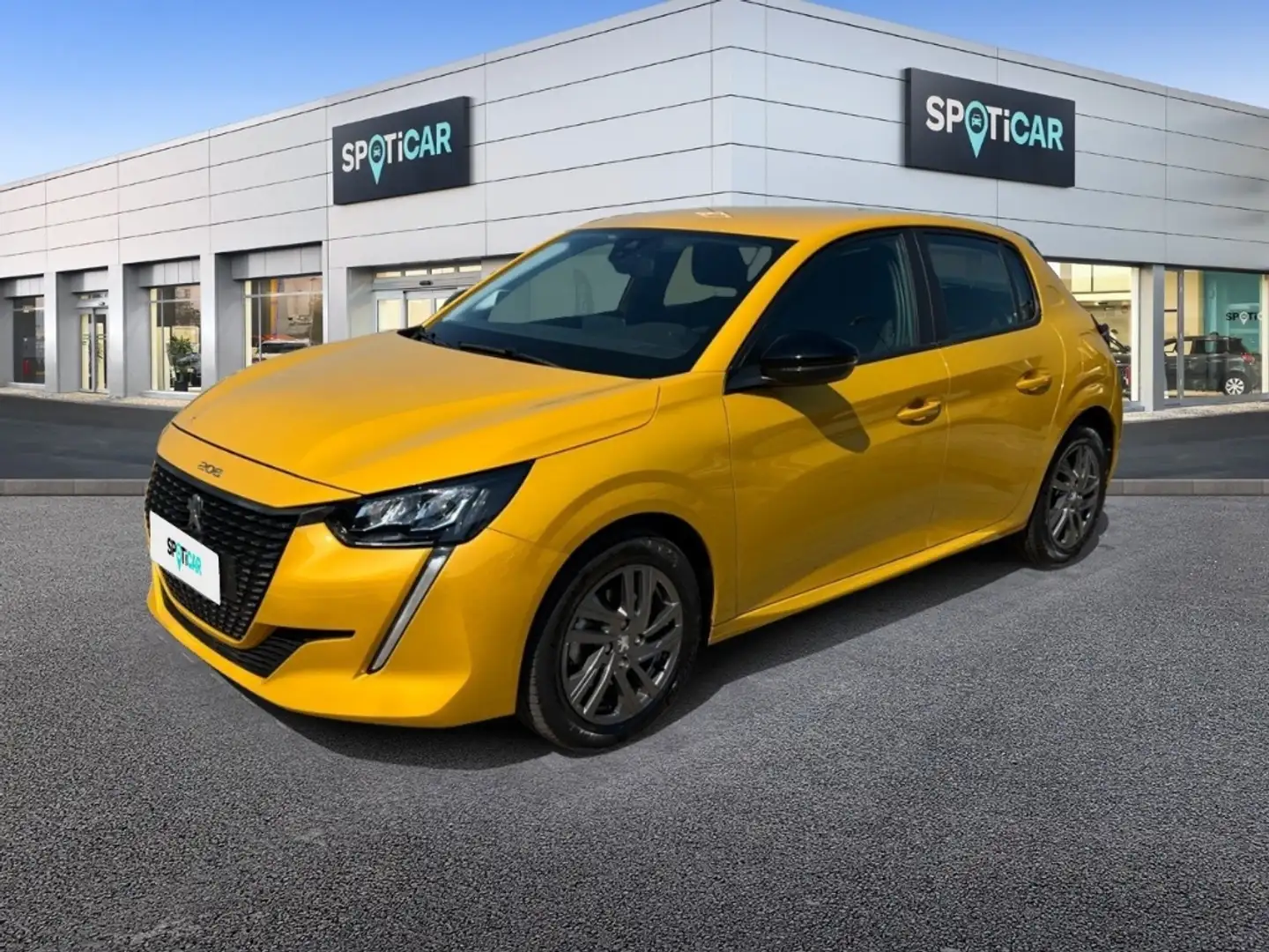 Peugeot 208 2ª serie - 208 BlueHDi 100 Stop&Start 5 porte Acti Giallo - 1