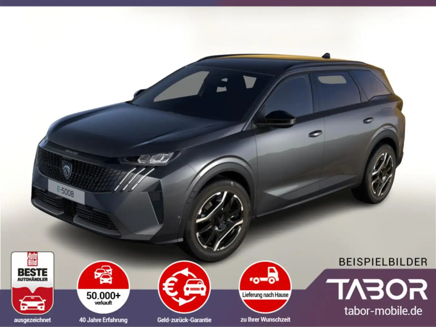 Peugeot 5008 E- 210 Allure ACC 360° PDC LED 19Z LaneA Grau - 1