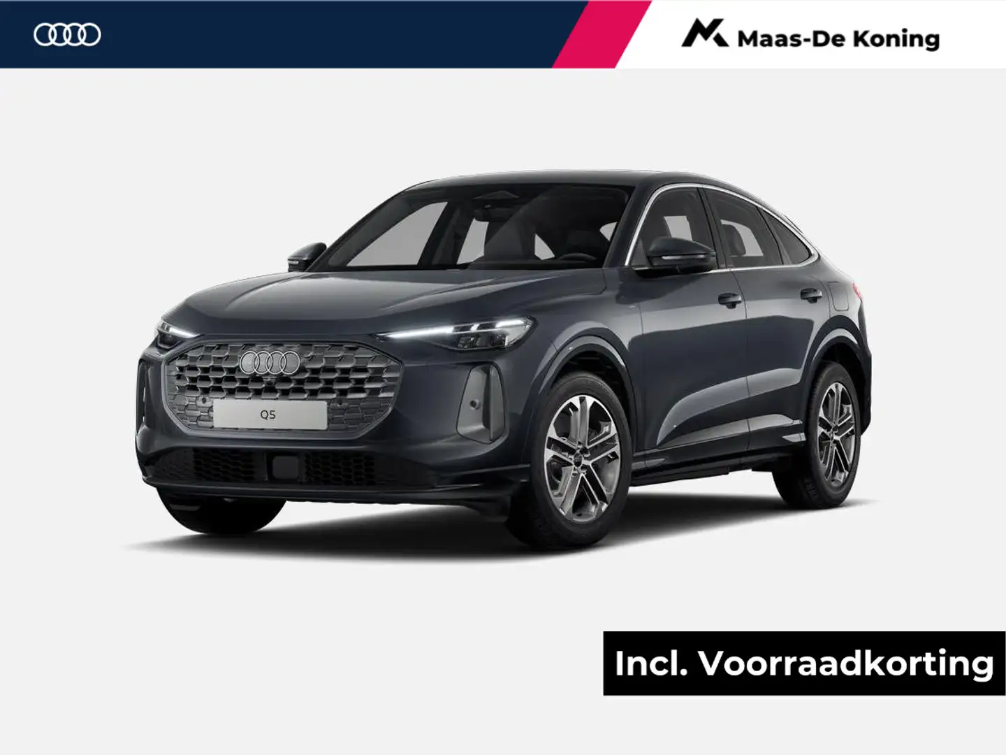 Audi Q5 Sportback 2.0 TFSI e-hybrid quattro Advanced editi Grijs - 1