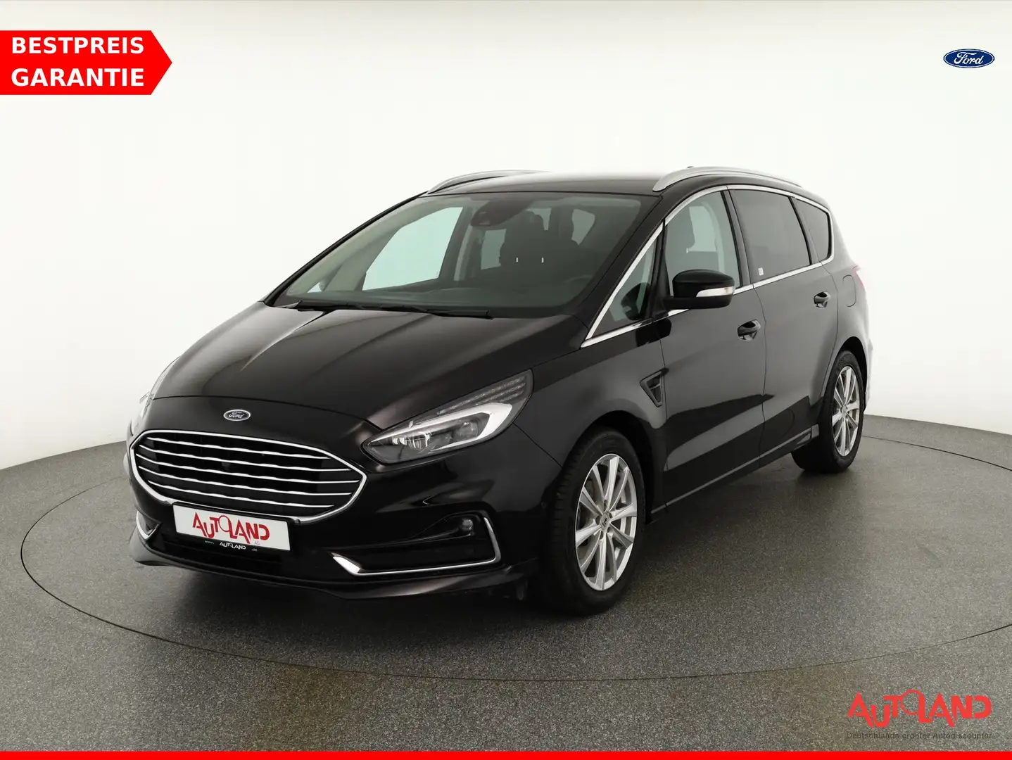 Ford S-Max S-MAX 2.0 EcoBlue Titanium 7-Sitzer LED Navi AHK Zwart - 1