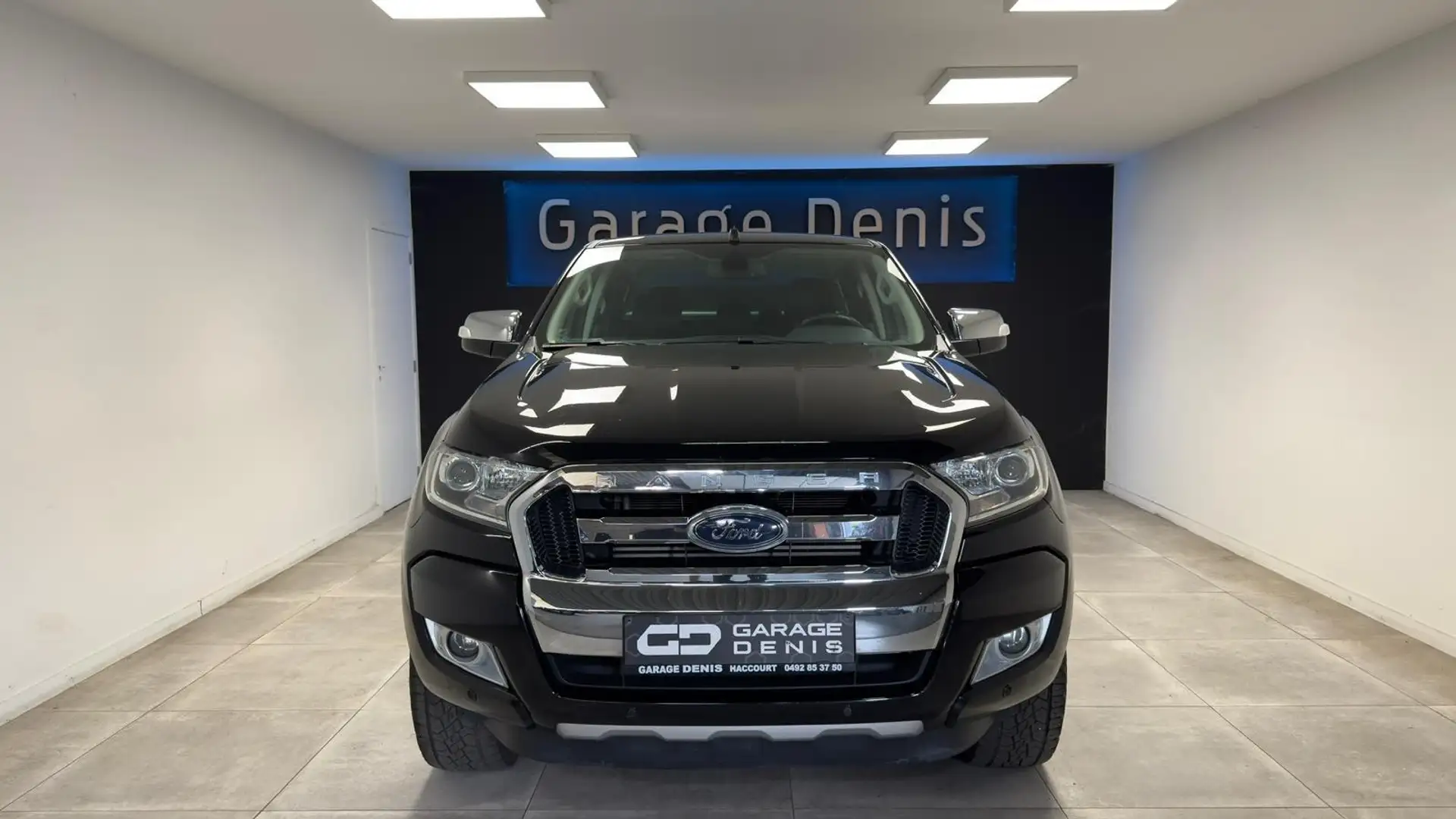 Ford Ranger 3.2 TD  Limited *BOITE-AUTO*GPS*LED*CUIR*GARANTIE* Zwart - 2