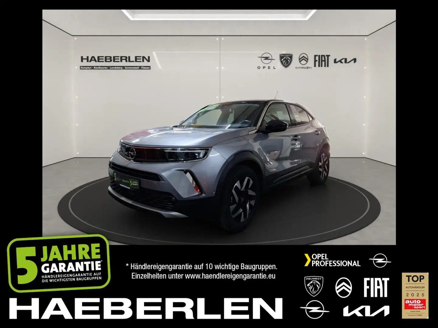 Opel Mokka 1.2 Turbo Elegance LED+SHZ+Fernlichtass. Grigio - 1