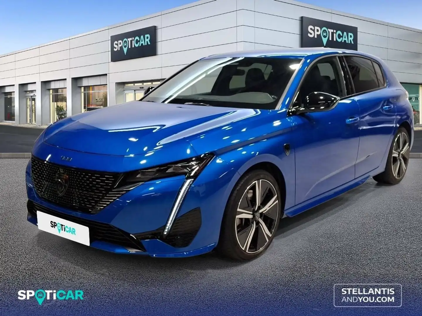 Peugeot 308 5P  Hybrid 180 eEAT8 GT Bleu - 1