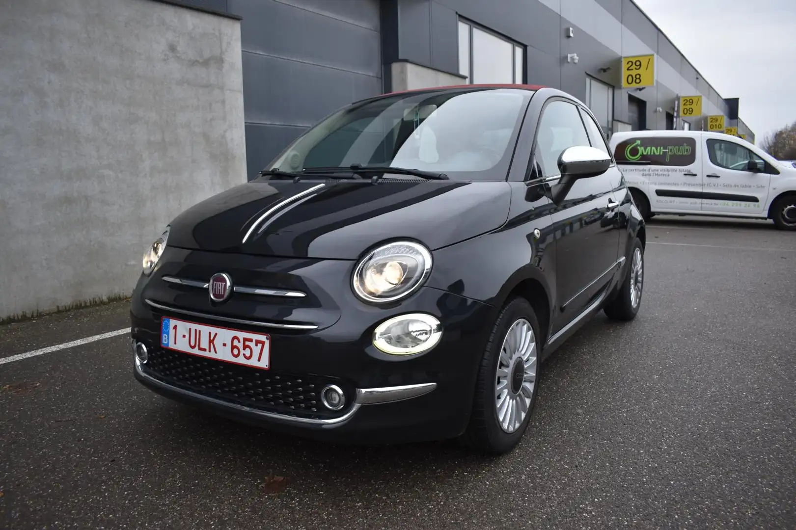 Fiat 500C 500C 1.2i Gucci Noir - 1