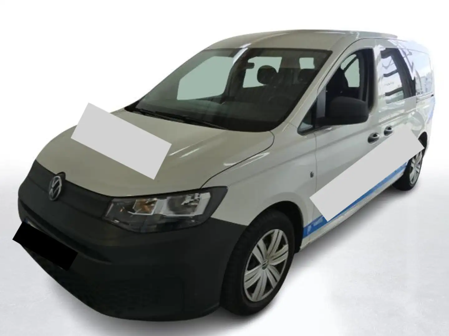Volkswagen Caddy Kombi 2.0 TDI Klima Navi Stdhz 5 Sitz Weiß - 2