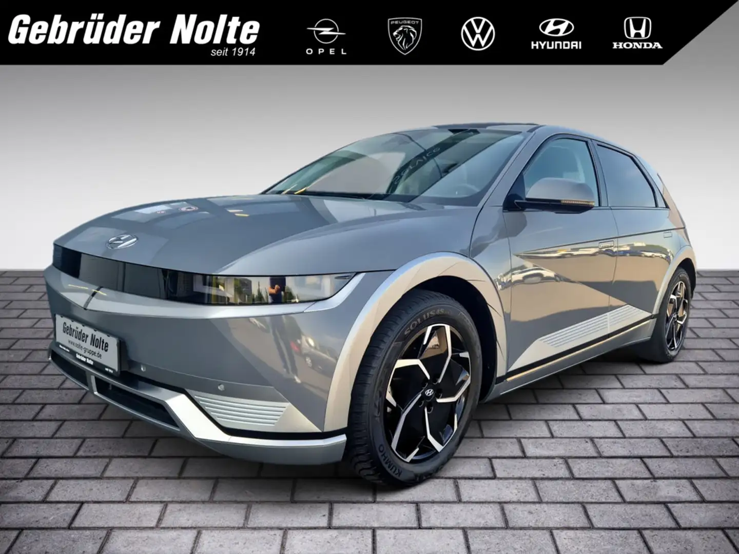 Hyundai IONIQ 5 4WD 72,6kWh TECHNIQ-Paket NAVI ACC LED Grau - 1