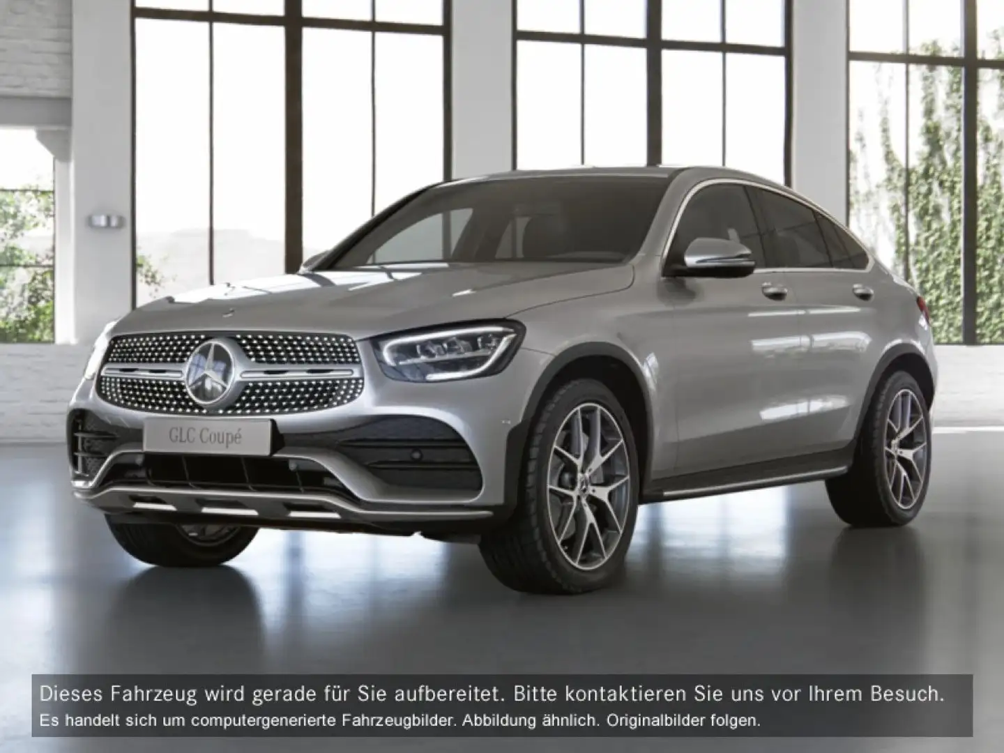 Mercedes-Benz GLC 300 d Cp. 4M AMG Stdhzg LED Kamera Easy-Pack Silber - 2
