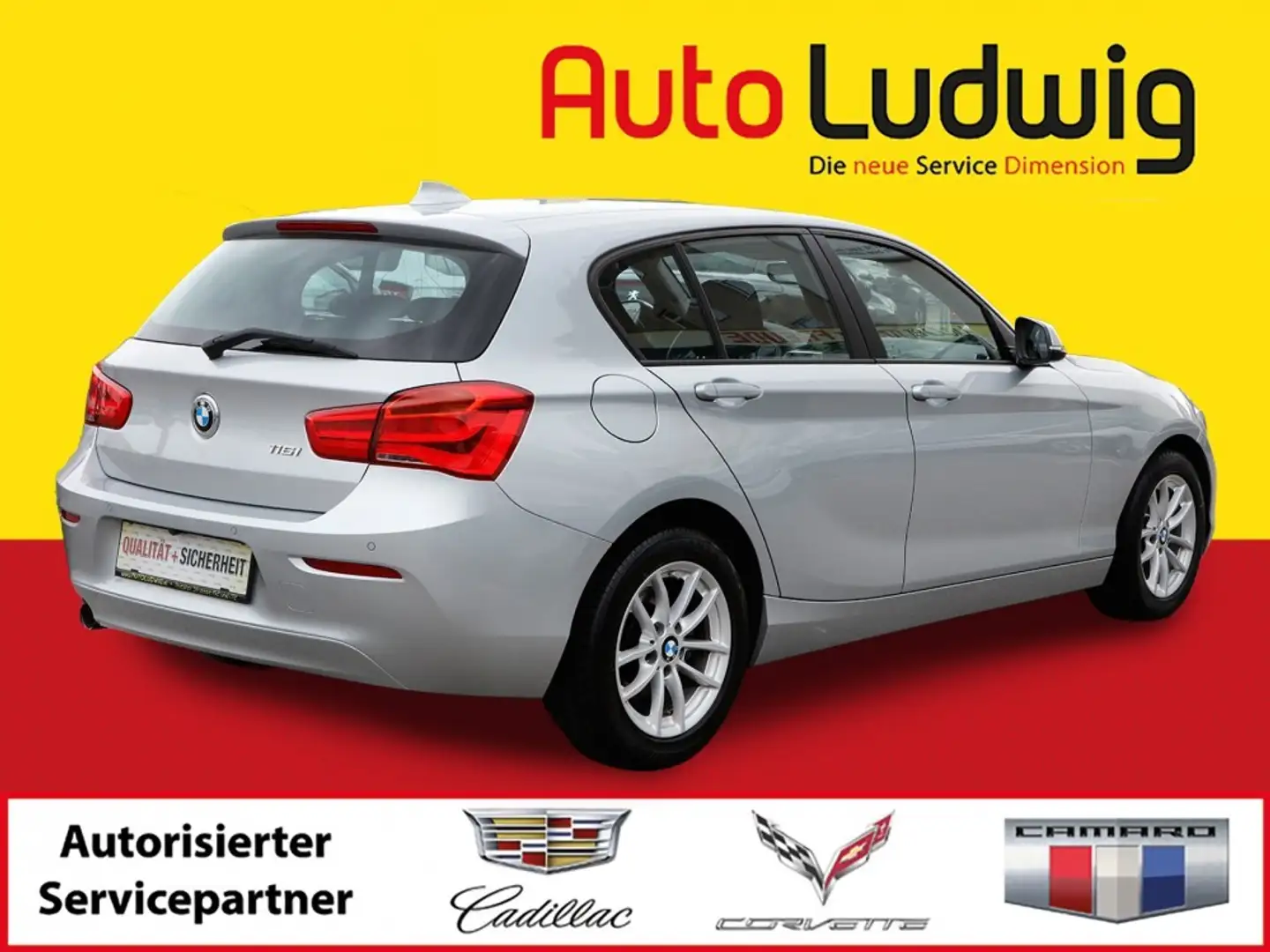 BMW 116 i Advantage *NAVI*R-KAMERA*PDC*ACC*TEMPOMAT* Silber - 2