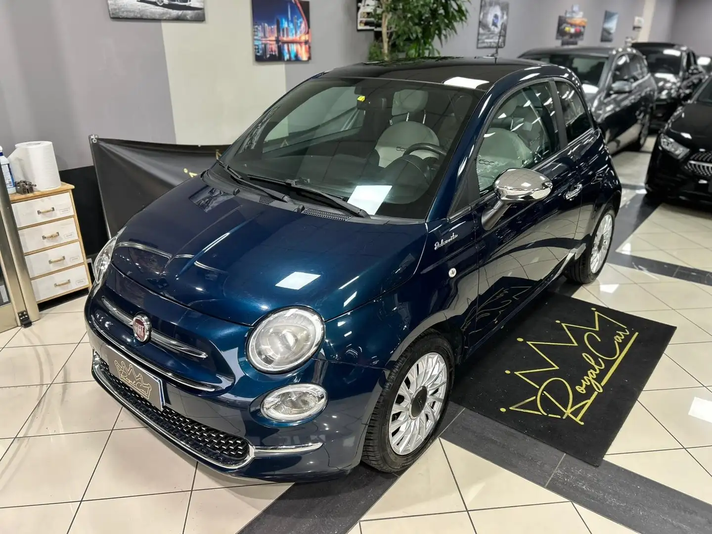 Fiat 500 1.0 Hybrid Dolcevita Blu/Azzurro - 1
