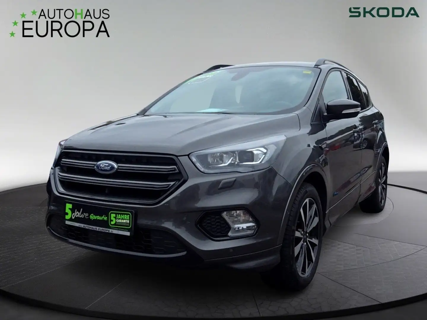 Ford Kuga 1.5 EcoBoost Automatik ST-Line AHK Navi Kam Leder Gris - 1