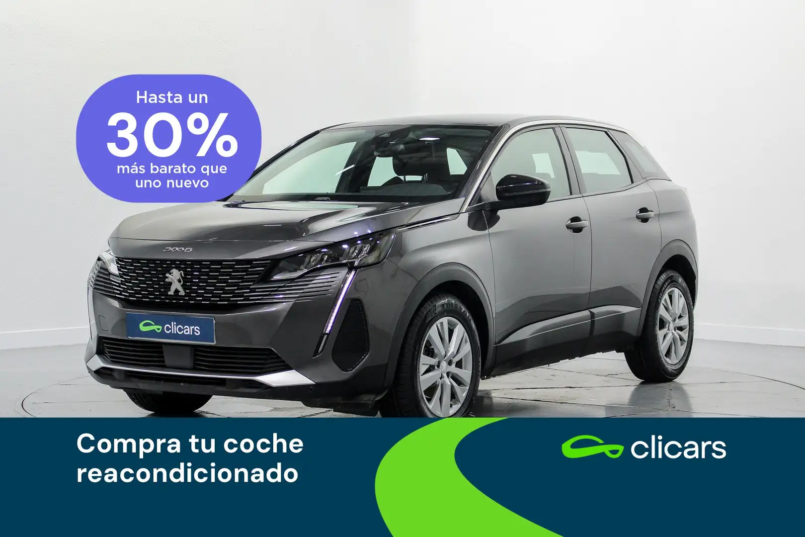 Peugeot 3008 1.5BlueHDi Active Pack S&S 130 Gris - 1