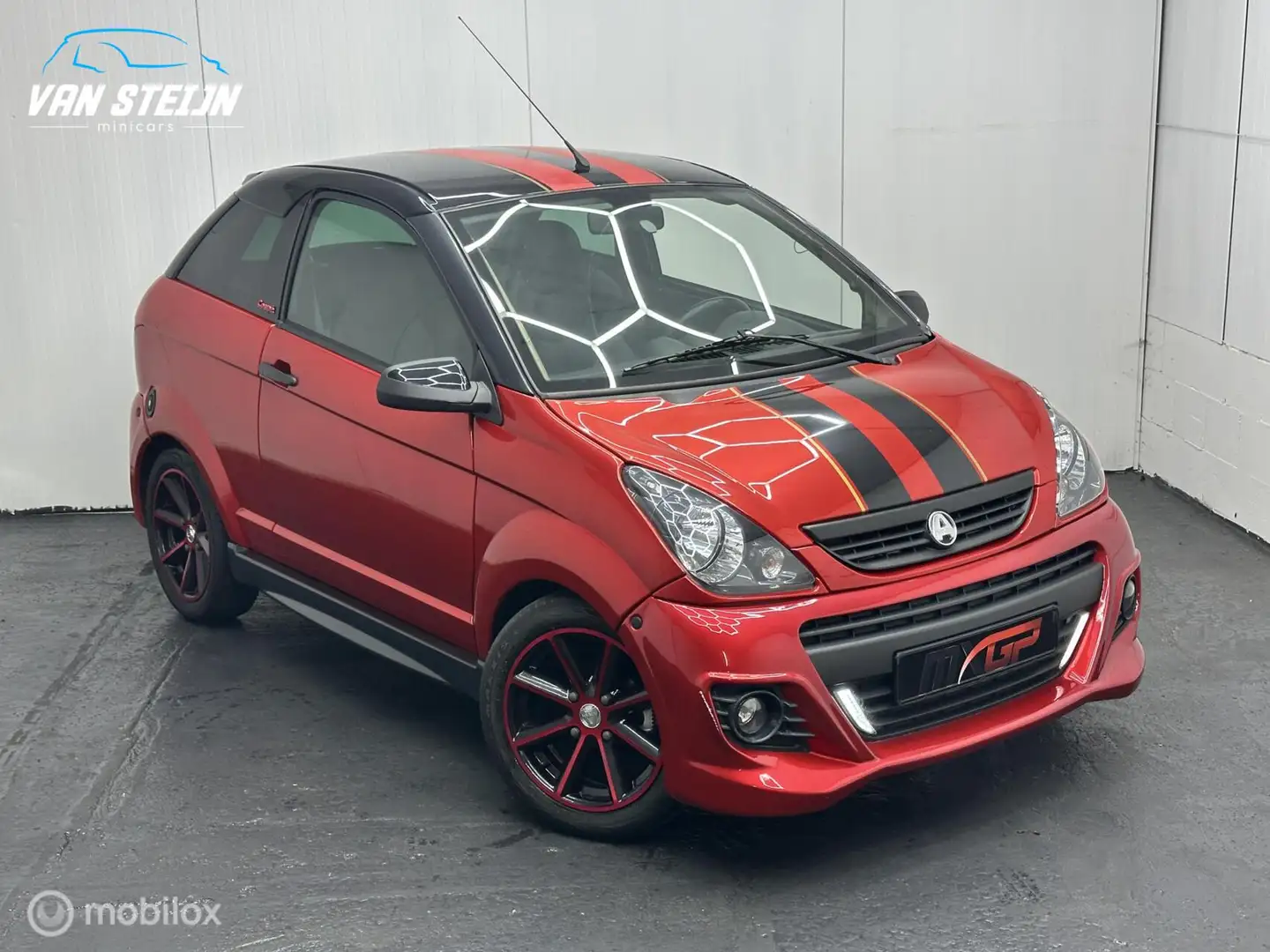 Aixam GTI Brommobiel Coupe | unieke Staat | sportief | Sub Rood - 2