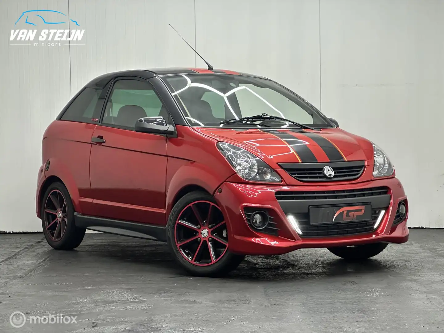 Aixam GTI Brommobiel Coupe | unieke Staat | sportief | Sub Rood - 1