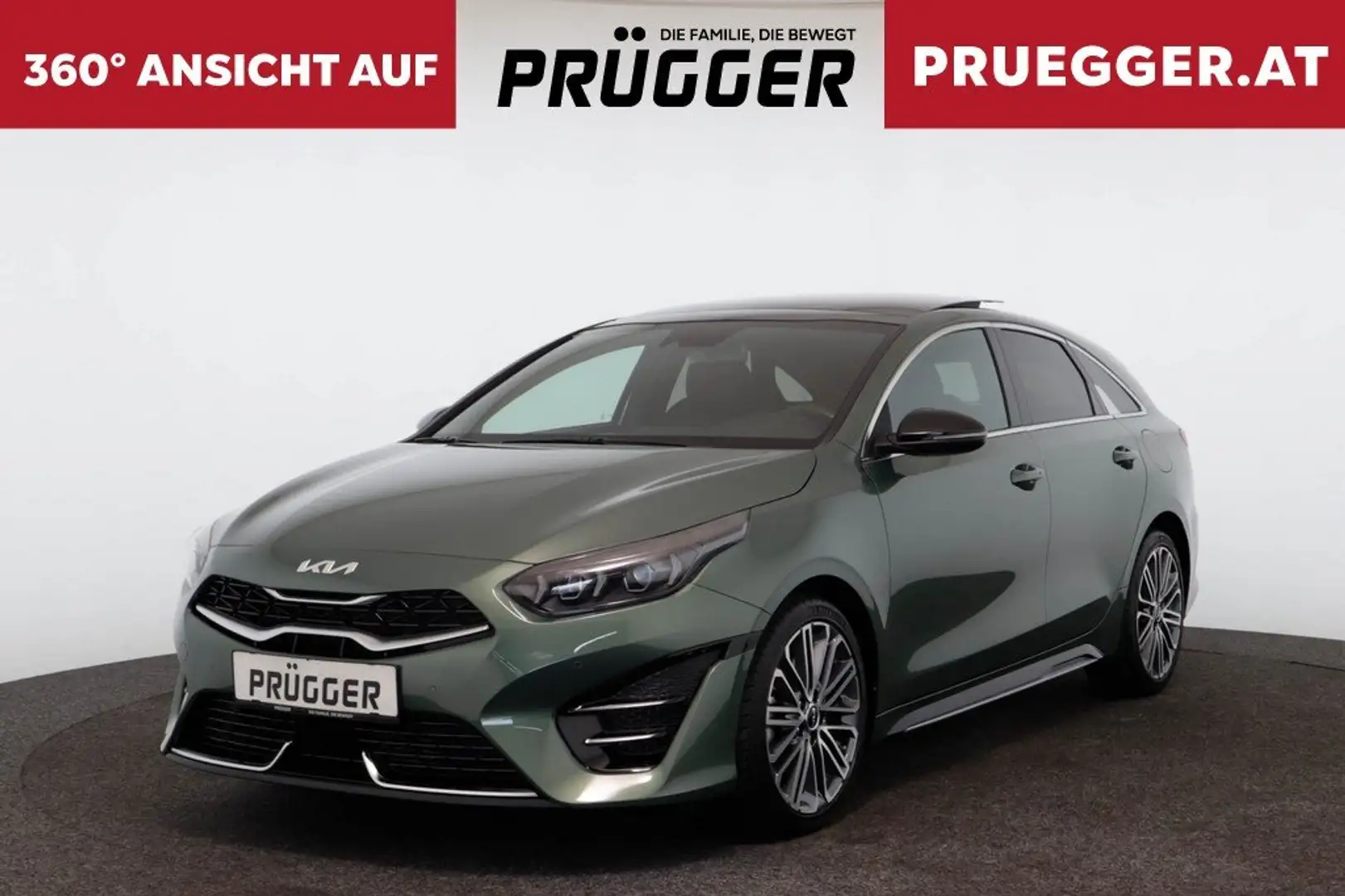 Kia ProCeed / pro_cee'd PROCEED GT-LINE 1.5 TGDI 48V Autom NAVI VIRTUAL PA Grün - 1
