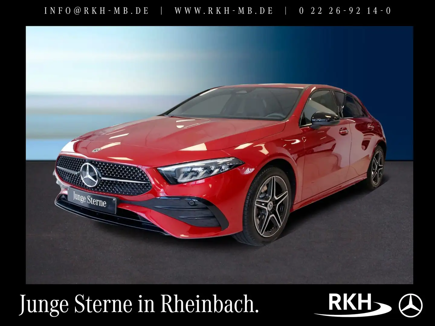 Mercedes-Benz A 250 A 250 e AMG Line 8G/Kamera/Distr./Totw./Memory LED Rot - 1