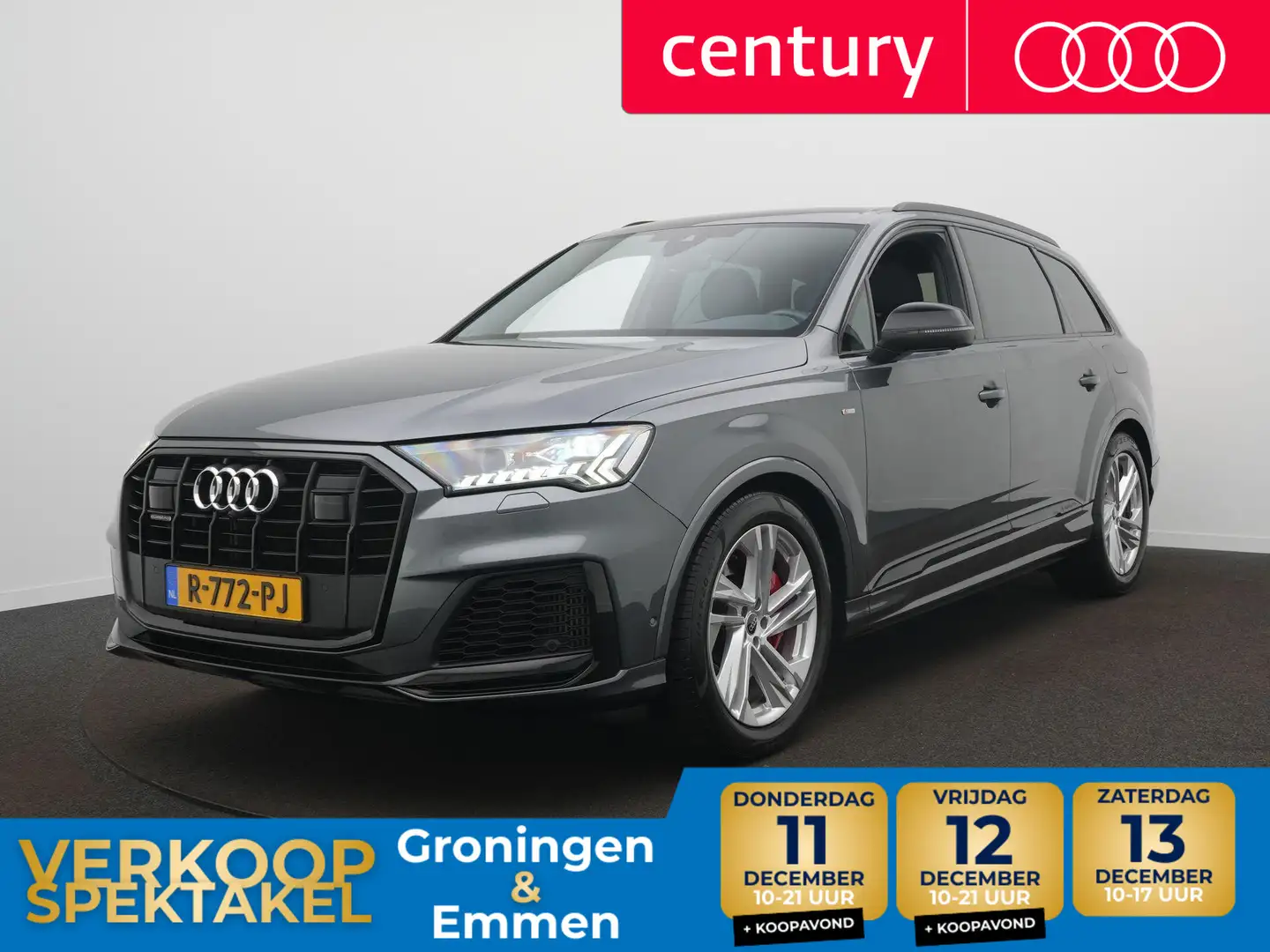 Audi Q7 60 TFSI e quattro Pro Line S Competition S-Line | Grijs - 1