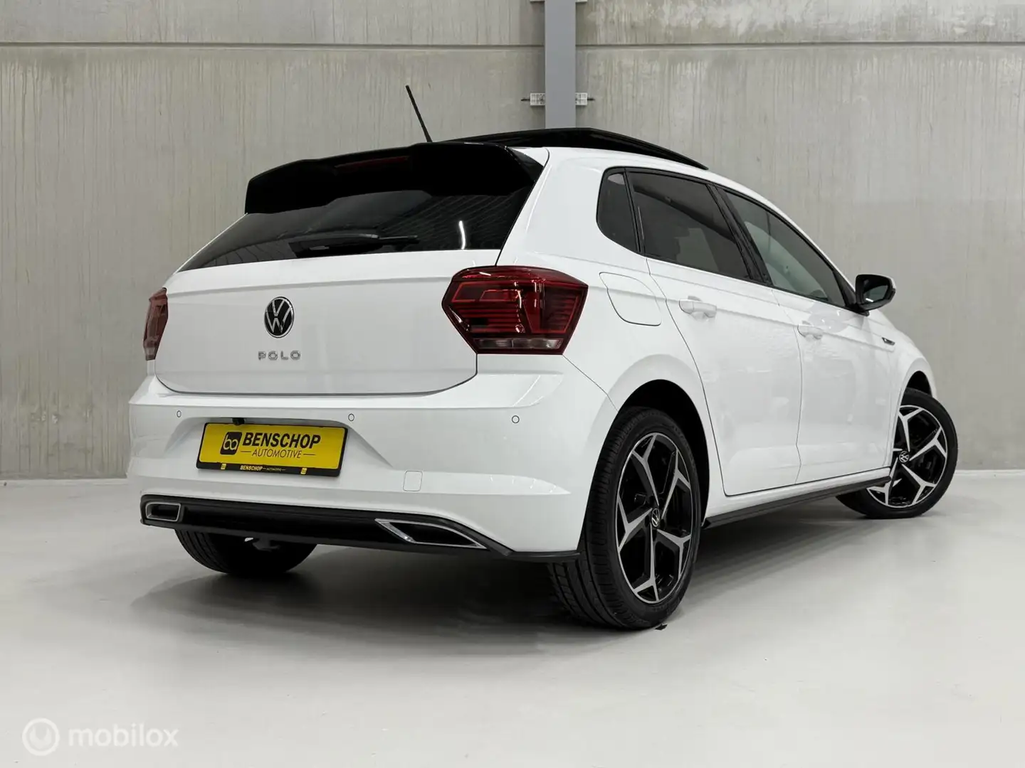 Volkswagen Polo 1.0 TSI 2x R-line DSG Pano Navi Carplay LED Blanc - 2