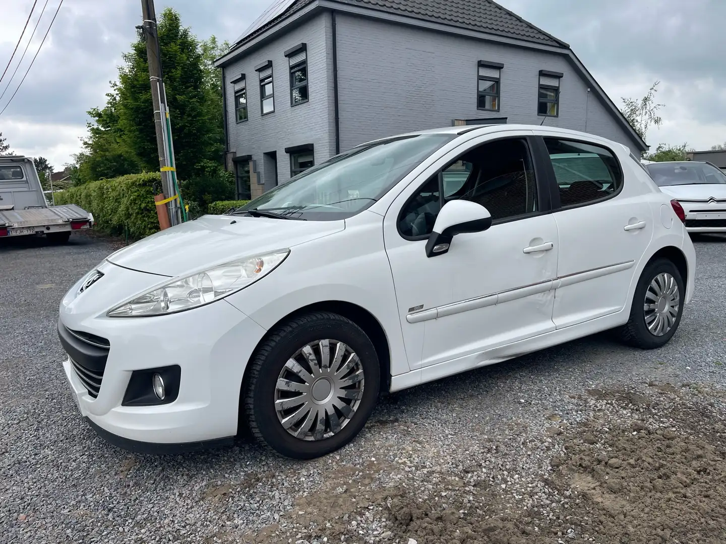 Peugeot 207 1.6 HDi X Line 98g,Airco,... Wit - 1
