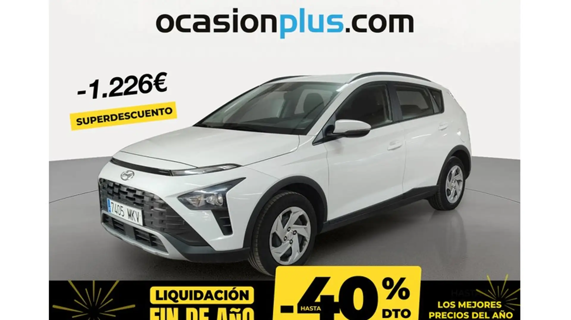 Hyundai BAYON 1.2 MPI Klass Weiß - 1