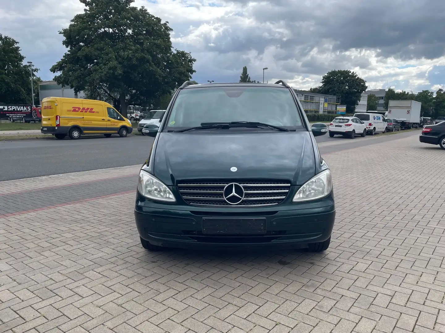 Mercedes-Benz Viano 2.2 CDI lang Automatik Klima Panorama AHK Grün - 2