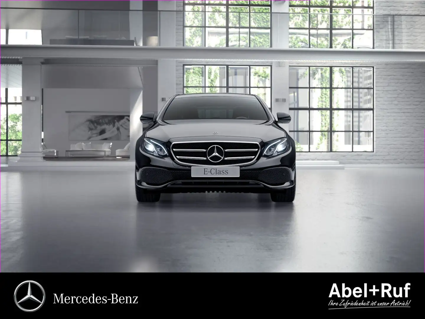 Mercedes-Benz E 200 4M AVANTGARDE+LED+NIGHT+Kamera+Ambi+TotW Schwarz - 2