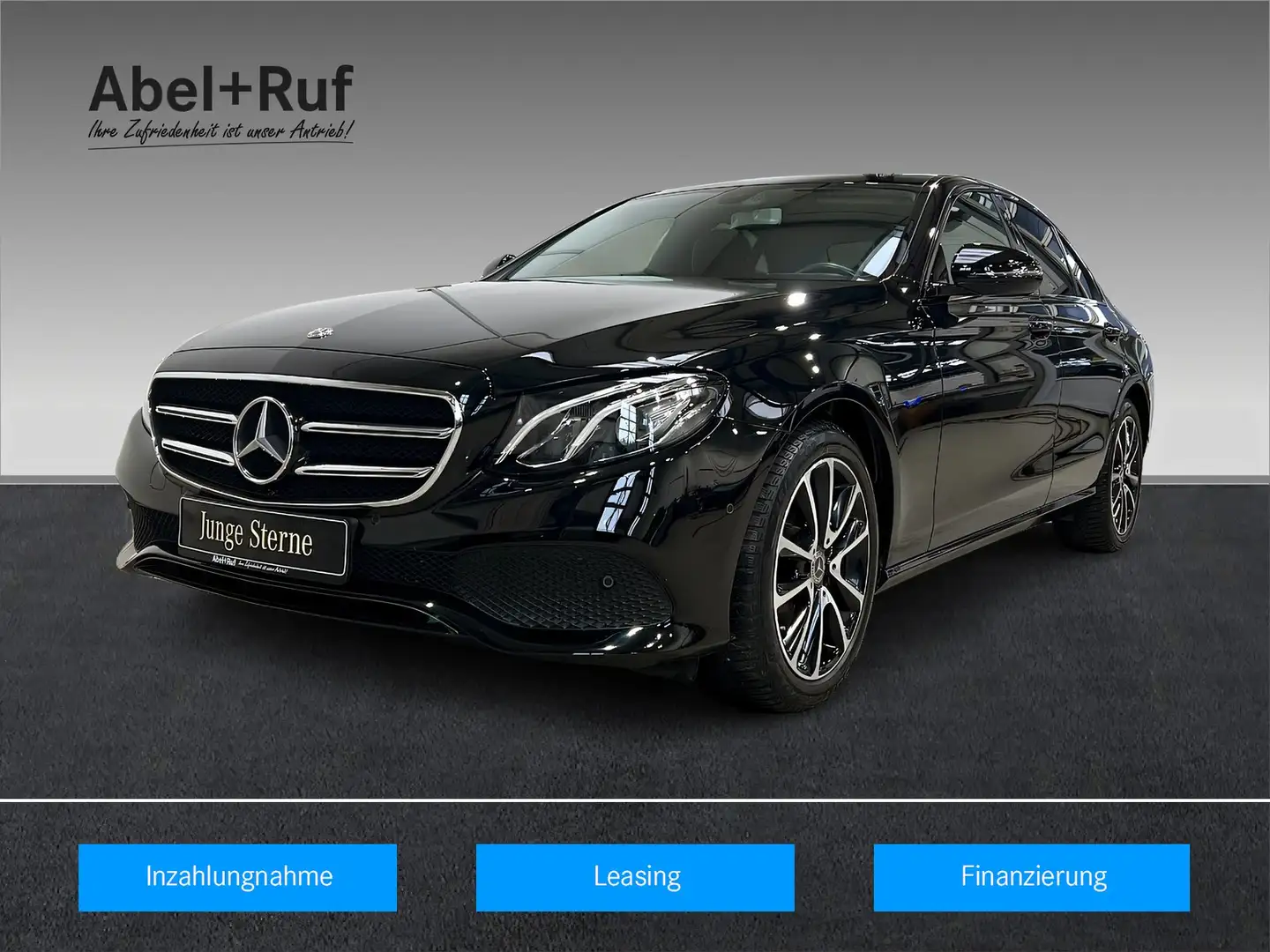 Mercedes-Benz E 200 4M AVANTGARDE+LED+NIGHT+Kamera+Ambi+TotW Noir - 1