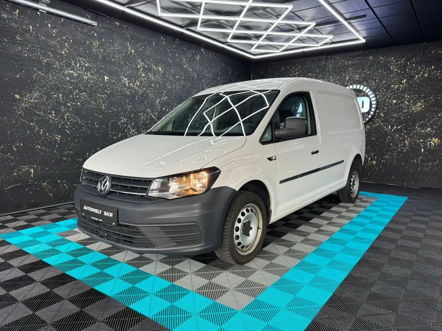 Volkswagen Caddy Nfz Maxi Kasten BMT/1HND/NAVI/TEMP/AHK Weiß - 1