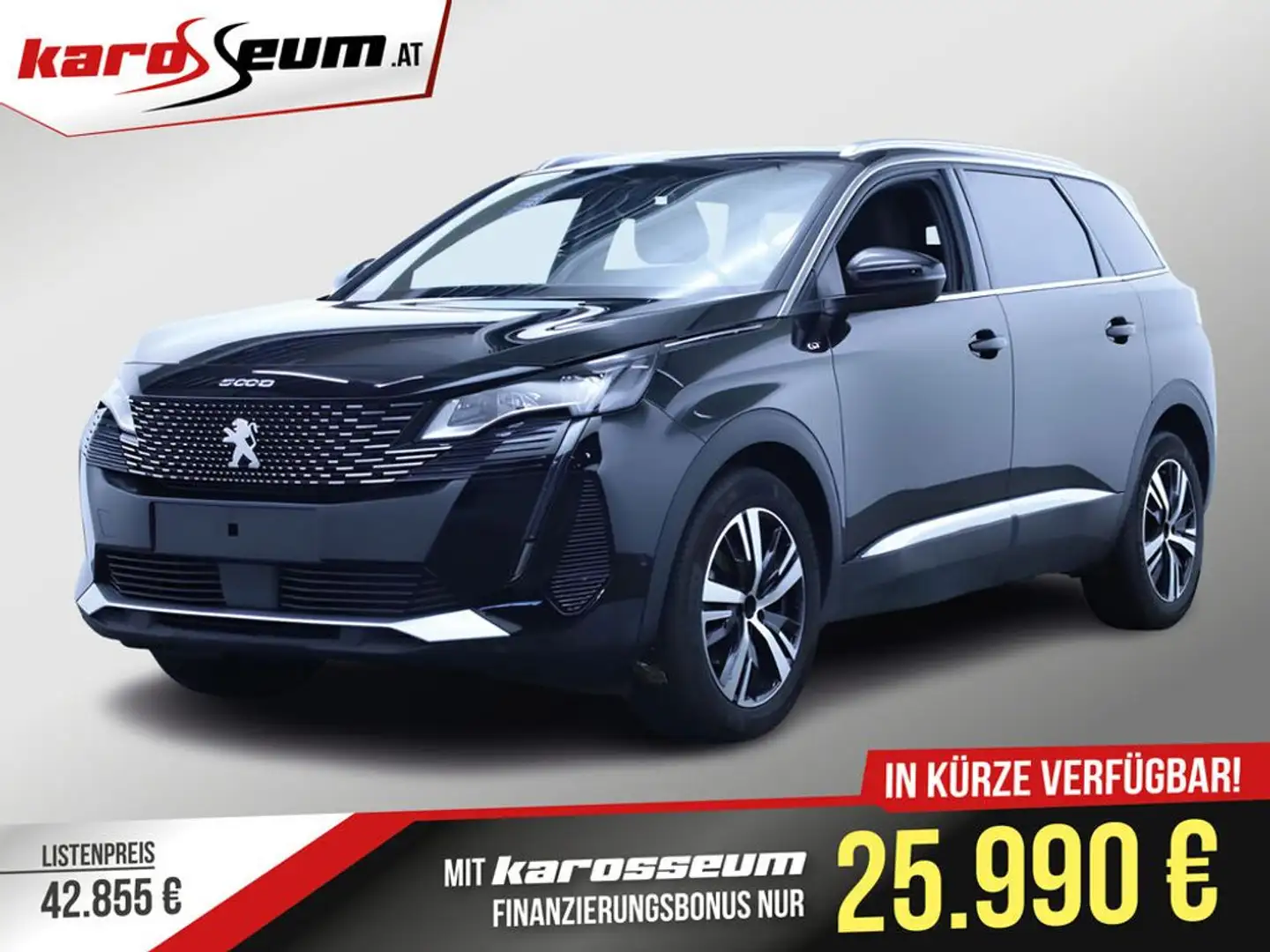 Peugeot 5008 GT Line | PREMIUM ZUSTAND | Rückfahrkamera Schwarz - 1