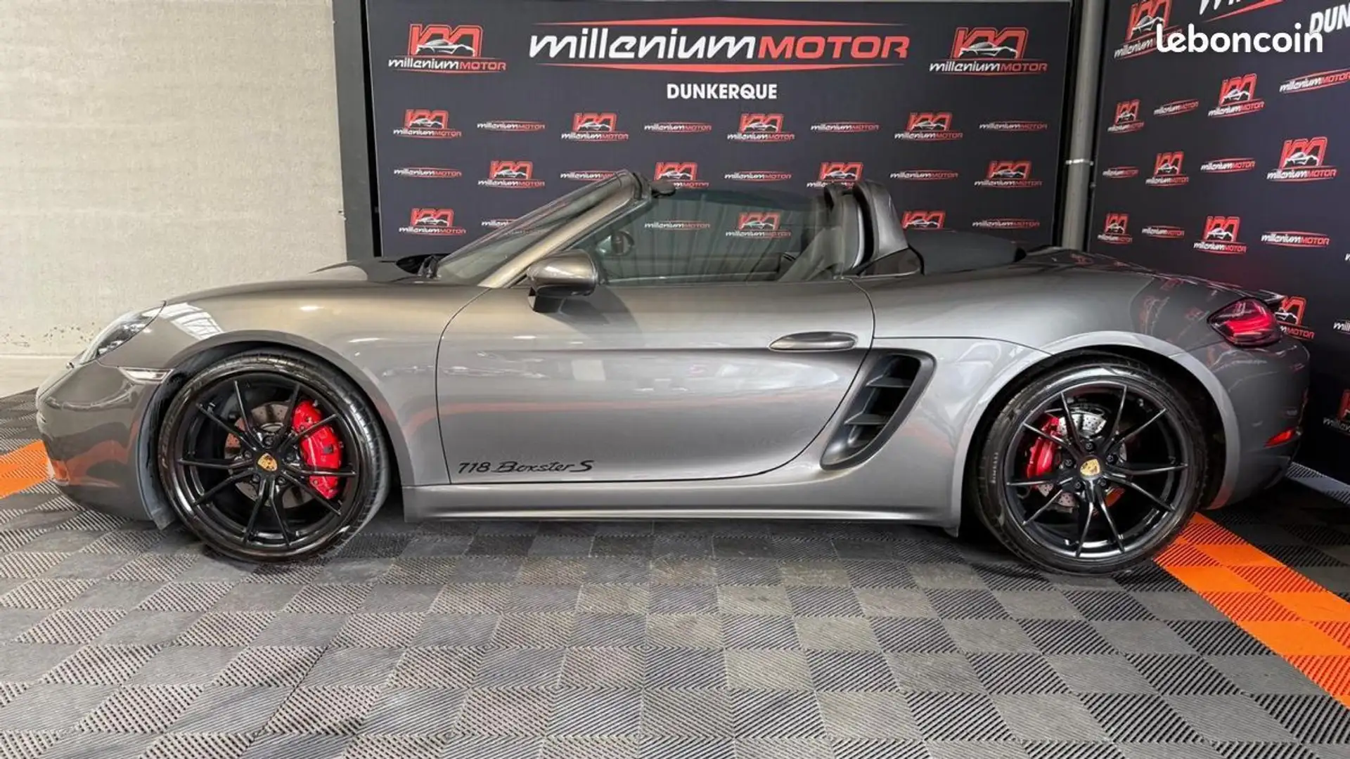 Porsche 718 boxster s type 982 350 ch pdk garantie 12 mois Gris - 2