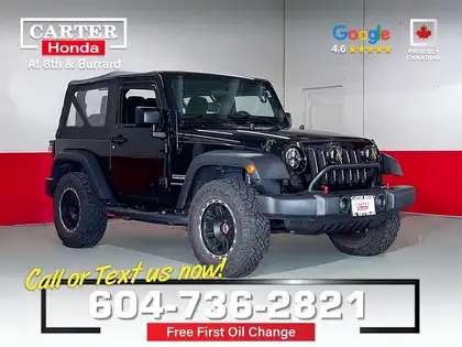 Black 2014 Jeep Wrangler SUV / Crossover Four-Wheel Drive Manual