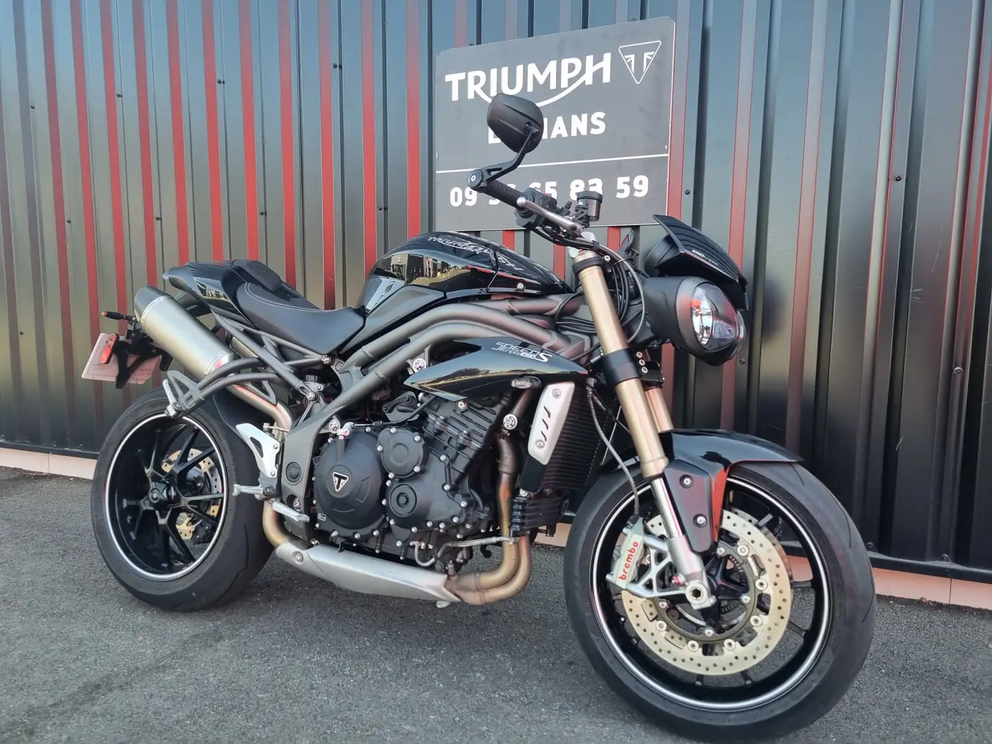 Triumph Speed Triple 1050 Noir - 2