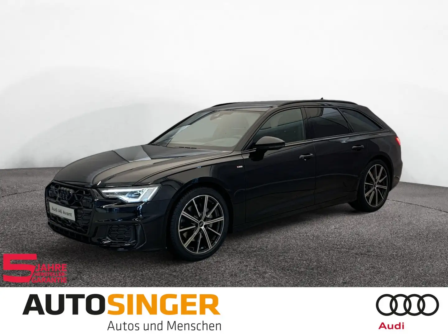 Audi A6 Avant 50 TDI qu S line AHK*STDHZ*PANO*HUD*B&O Schwarz - 1