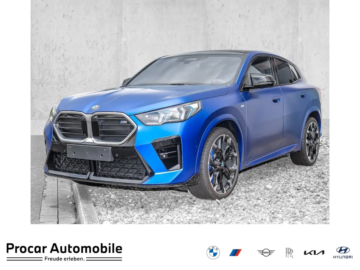BMW X2 M 35i xDrive M Sport 21" FROZEN Portimao 360° HuD AH Modrá - 1