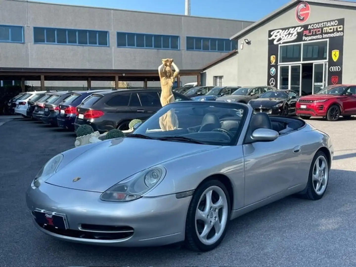 Porsche 996 Carrera cat Cabriolet Argento - 1