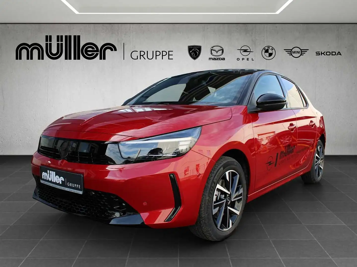 Opel Corsa 5-Türer GS 1.2 DI Turbo Hybrid 48 V Rot - 1