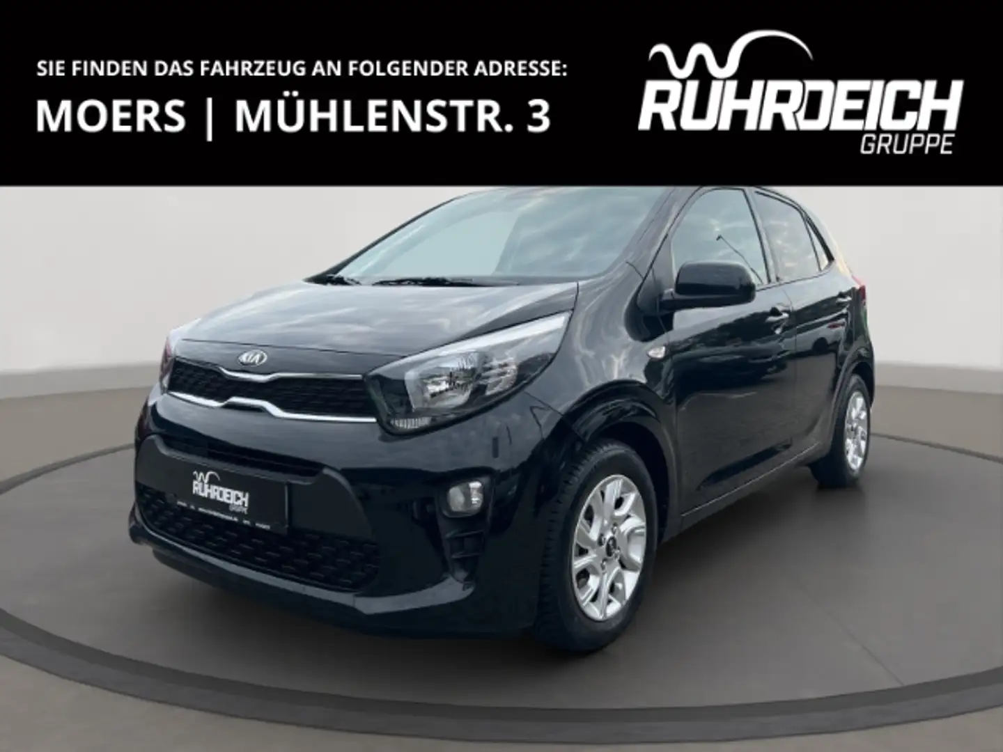Kia Picanto Dream Team 1.2 EU6d-T Navi SHZ LenkradHZG Rückfahr Noir - 1