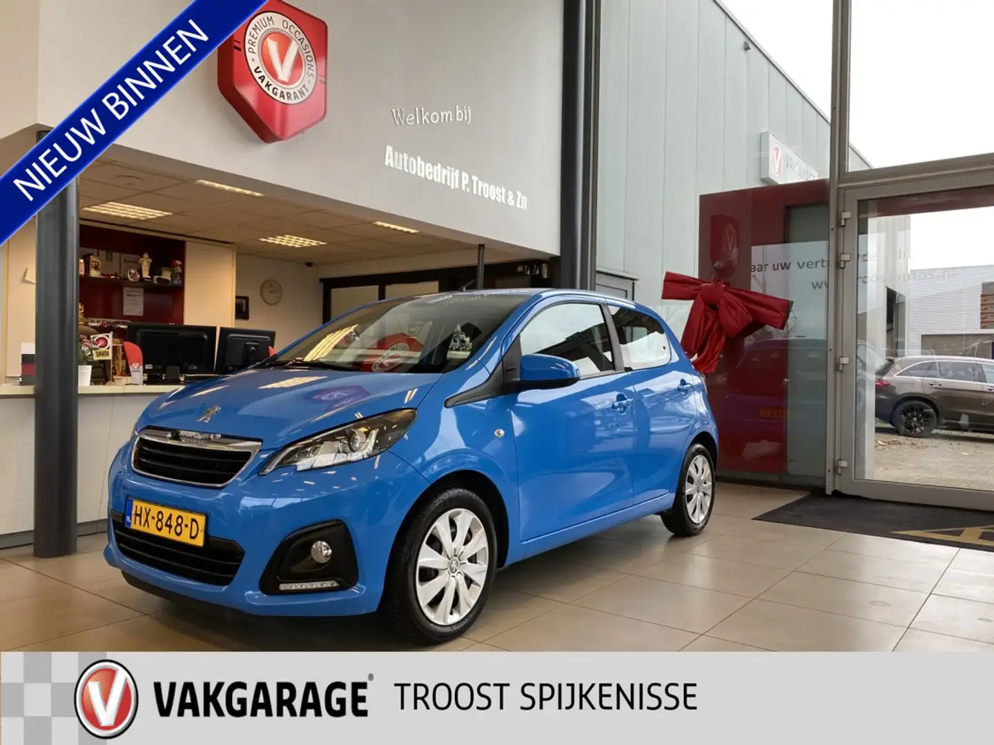 Peugeot 108 1.0 e-VTi Active,Airco,Bleutooth,Elektrischpakket, Bleu - 1