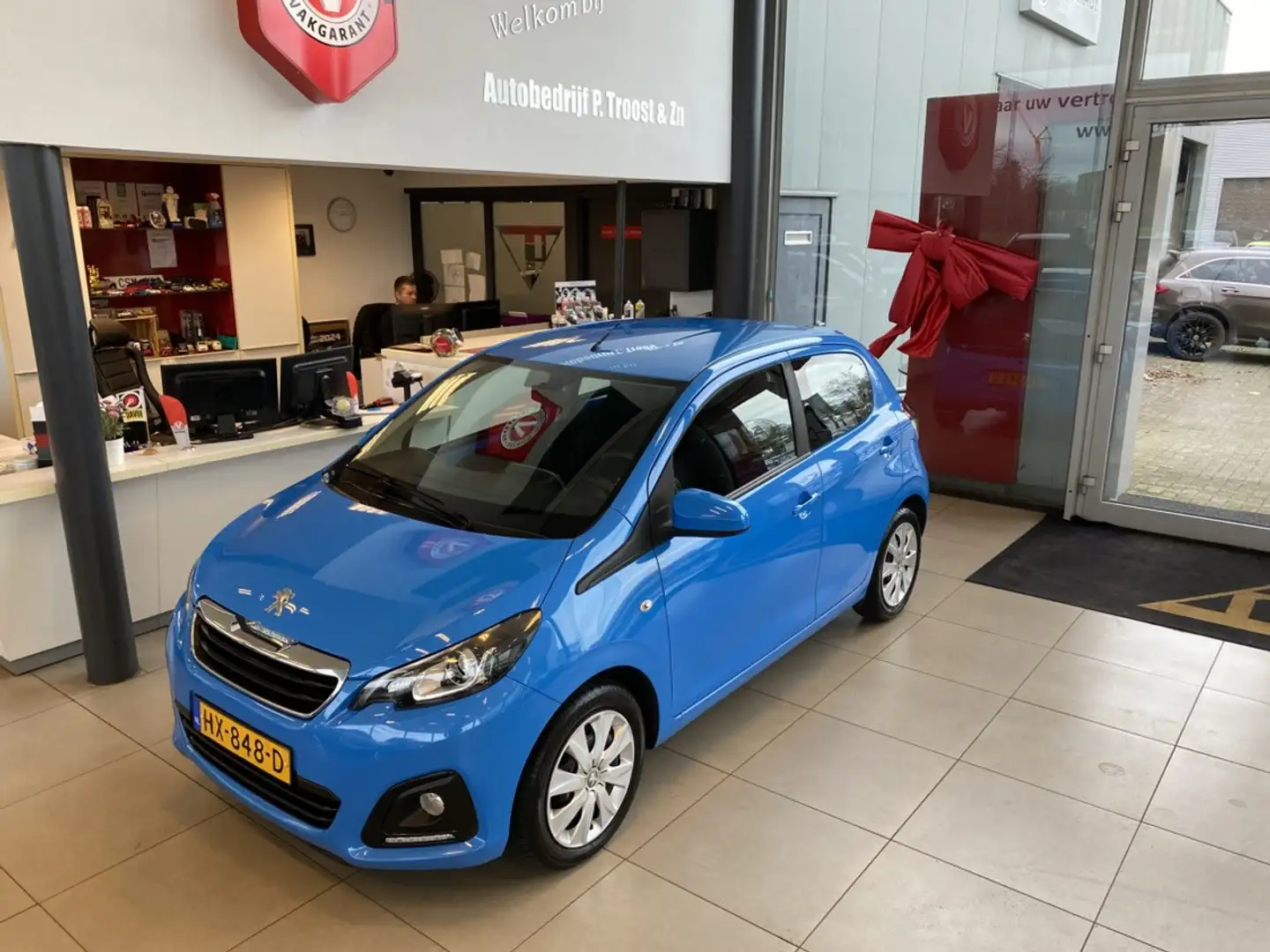 Peugeot 108 1.0 e-VTi Active,Airco,Bleutooth,Elektrischpakket, Bleu - 2