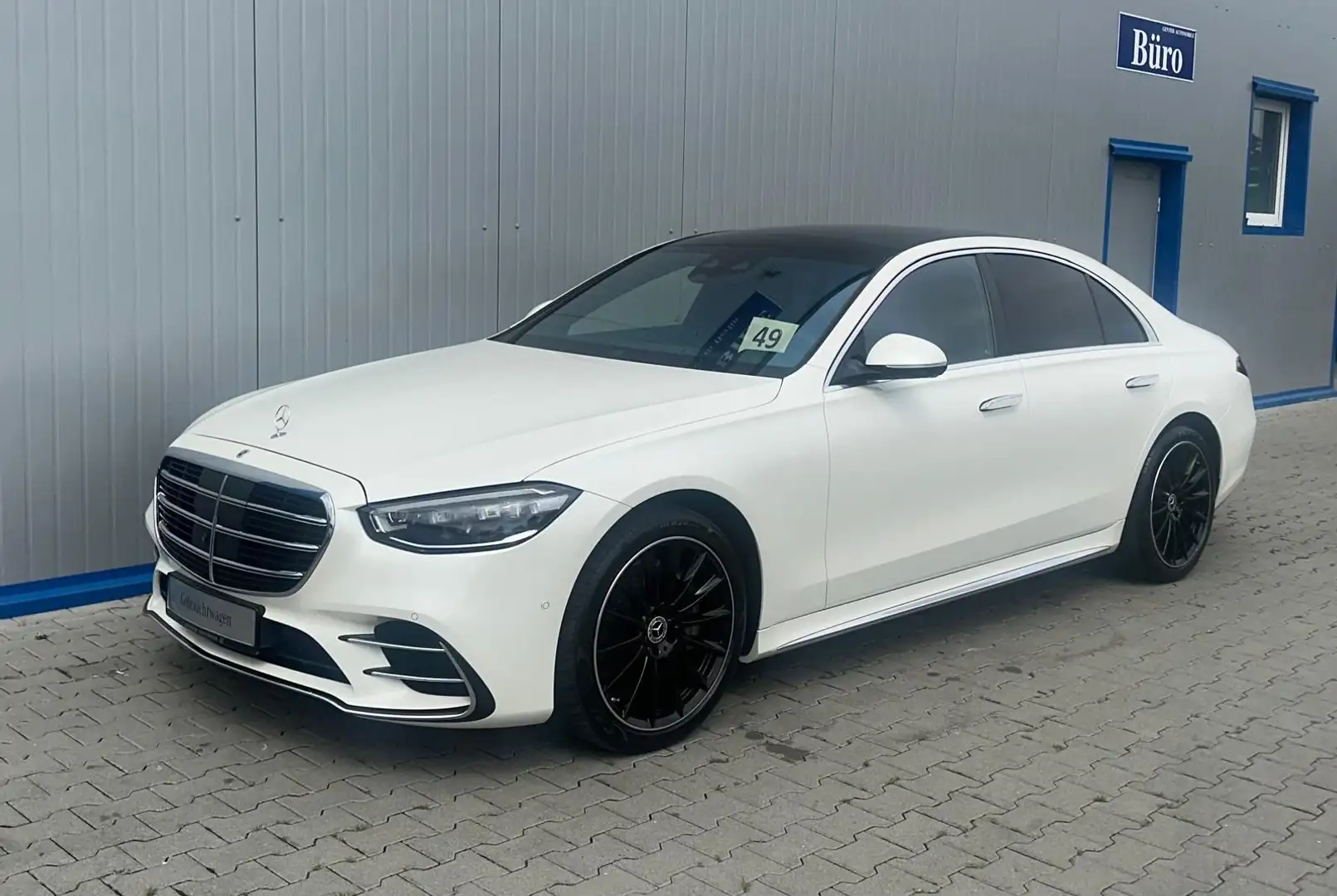Mercedes-Benz S 400 S400 4M AMG-LINE PANO DISTRO HUD 360° HA-LENKUNG White - 1