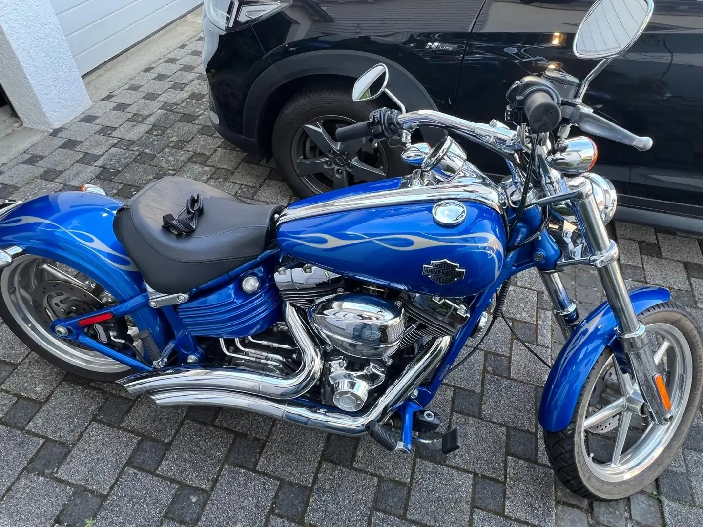 Harley-Davidson Rocker C FXCWC Rocker C Albastru - 2