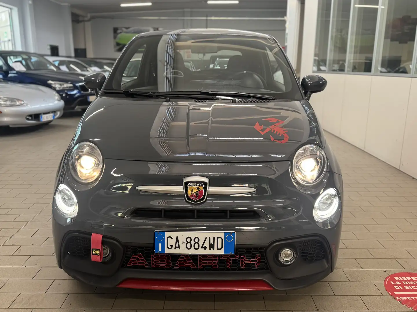 Abarth 595 1.4 t-jet 145cv 70TH anniversary PREZZO REALE Grigio - 2