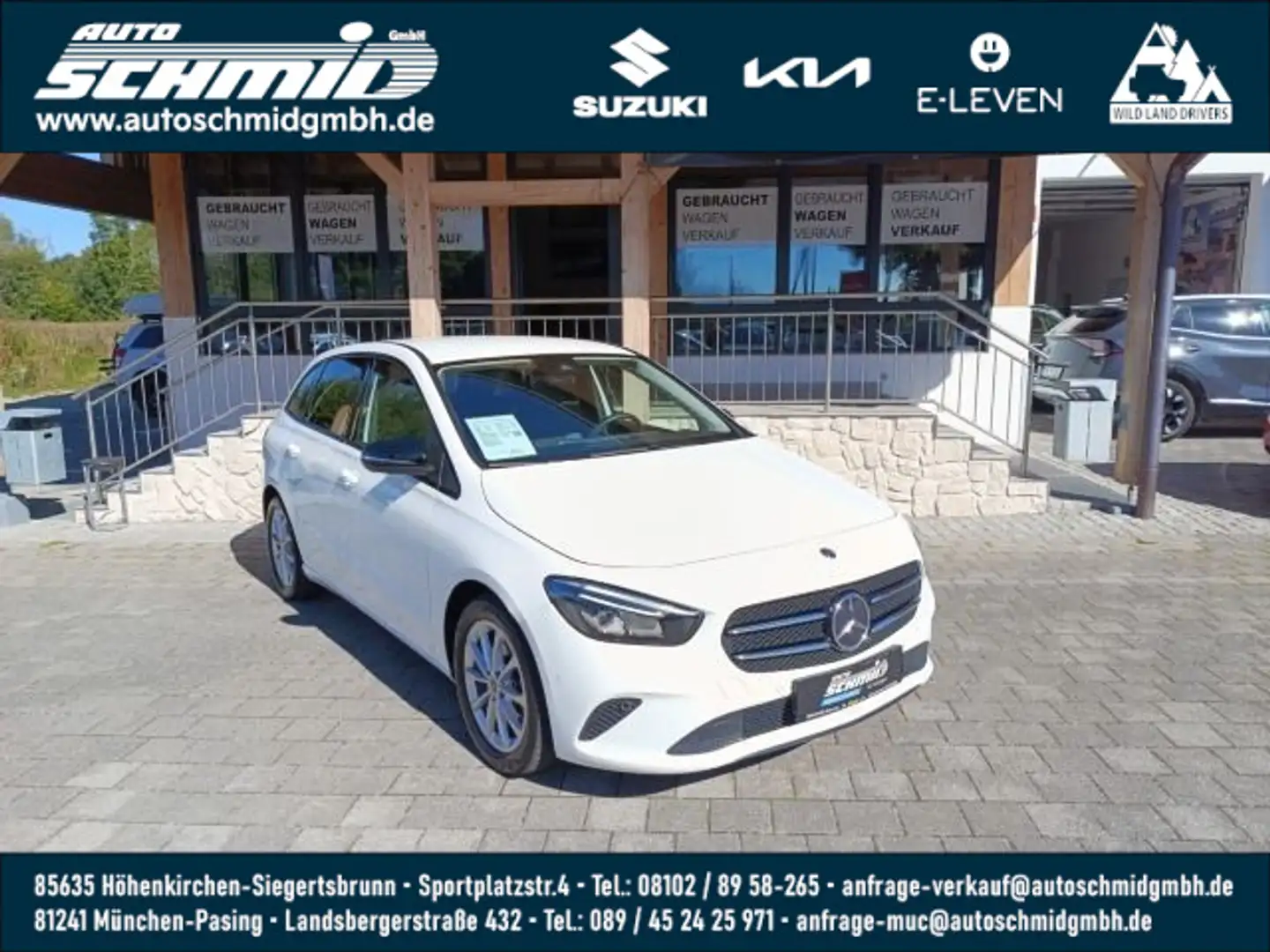 Mercedes-Benz B 200 Progressive 7G-DCT Blanc - 1