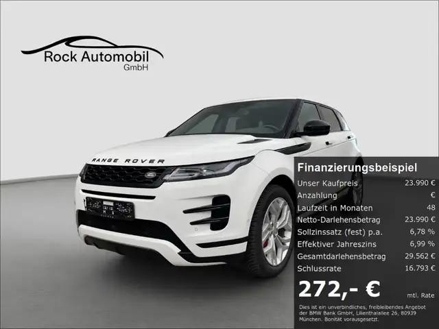 Land Rover Range Rover Evoque R Dynamic SE Park Assis TÜV NEU GARANTIE