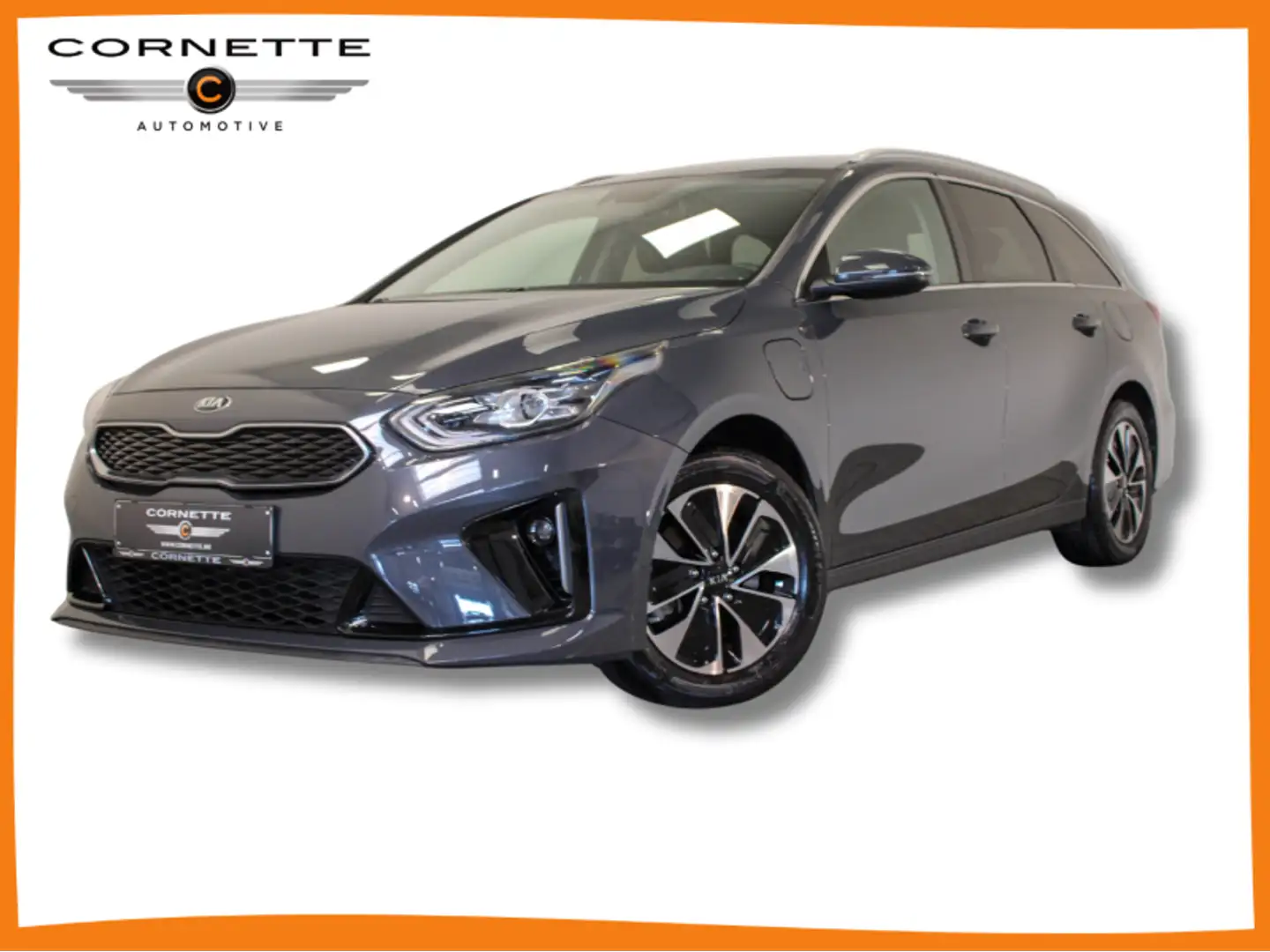 Kia Ceed / cee'd 1.6 GDi PHEV Sense Pro DCT SPO CARPLAY, SENSOREN E Grijs - 1